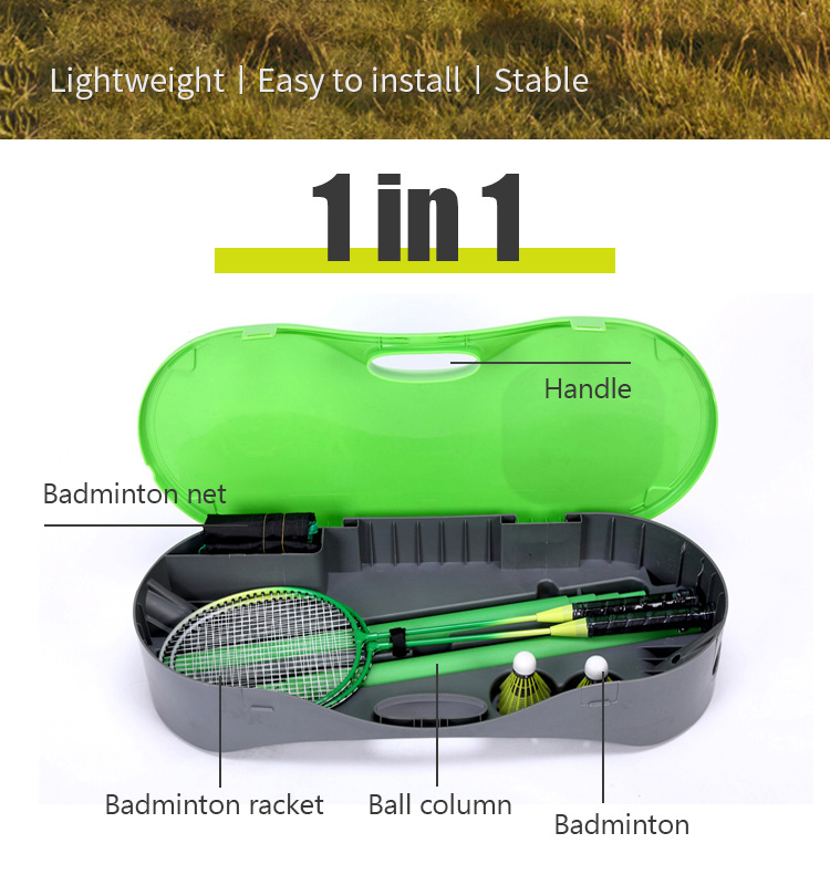Factory 3 In 1 Sporting Net Portable Set With Badminton Volleyball and Tennis Net Set
