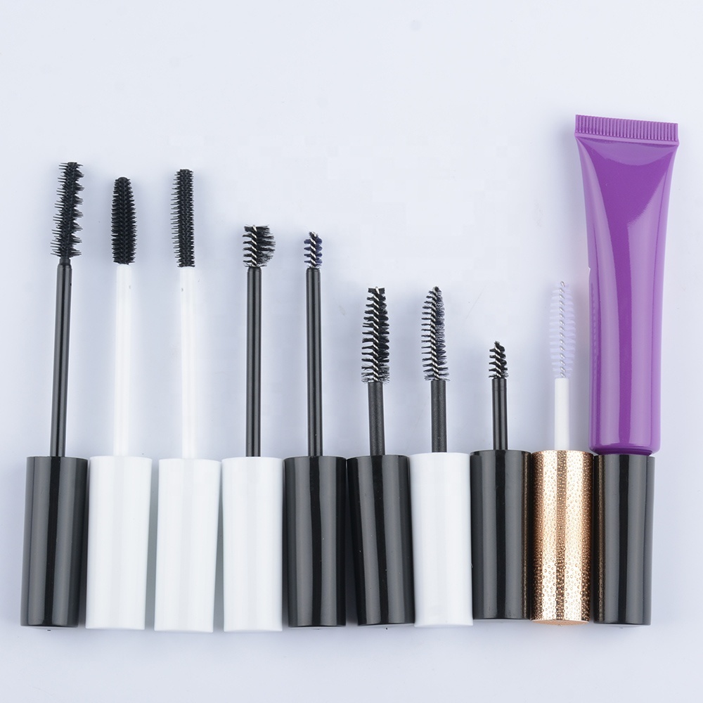 8ml 10ml 12ml 15ml cosmetics packaging eyelash curling empty mascara packaging tube with mascara brush wand