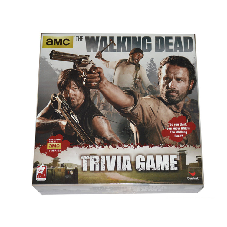 Oem полностью настраиваемая Складная Настольная игра и печать коробок