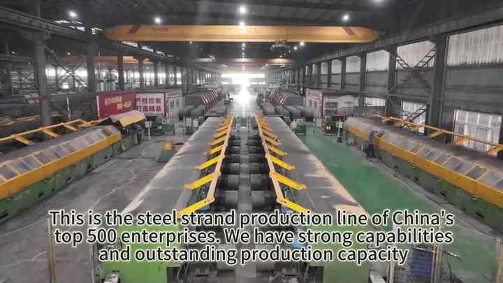Aosen Low Relaxation High Quality Steel Strand Drawn Wire Prestressed ...