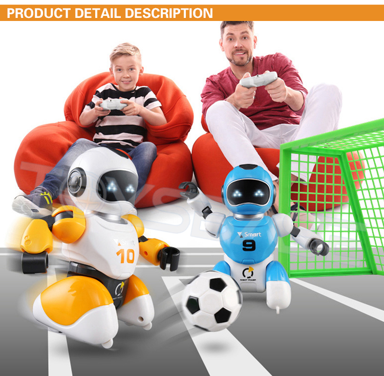 リモコンサッカーおもちゃ 子供用 RCスマートロボットサッカー選手