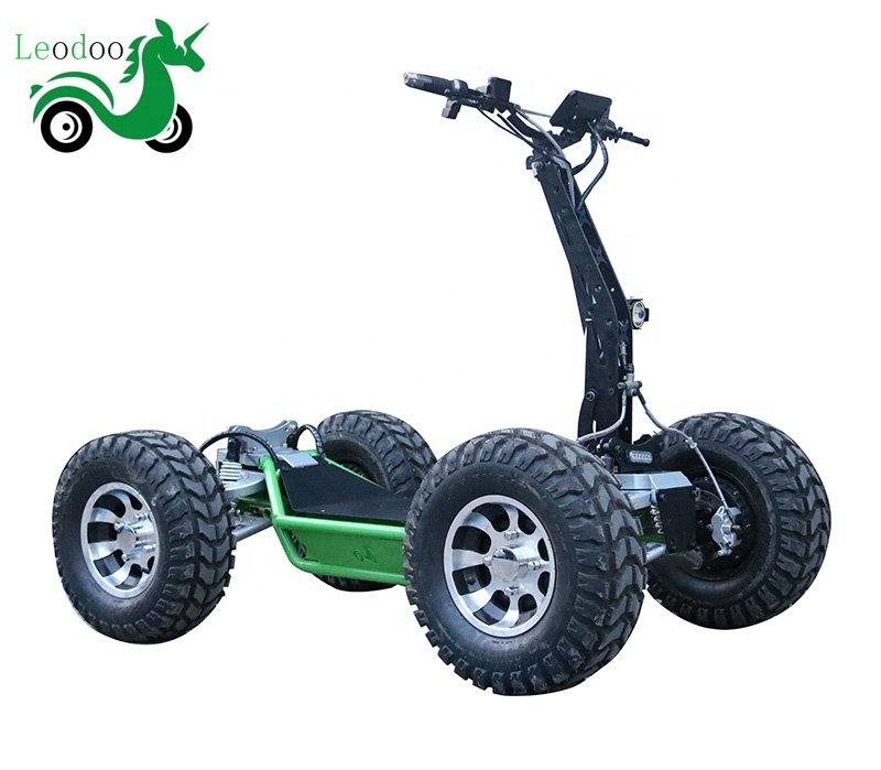 Взрослый охотничий электрический ATV 60v 1200w с шаровым прицепом