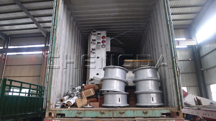 Container Shipment of Flatbeds