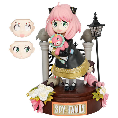 19cm anime spy x family figure spy family statue anya forger