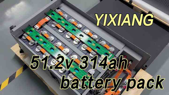 YIXIANG V19 Grey 48V 280 DIY Kit with 16S 200A BMS for Lifepo4 Battery ...