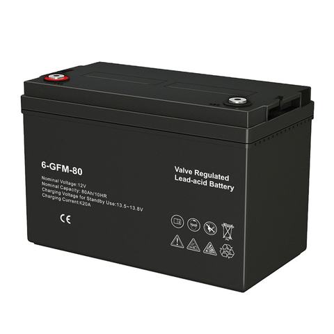 12v 80ah太阳能电池24v 80ah深循环agm凝胶铅酸电池