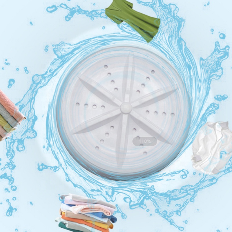 Бытовой портативный ультразвуковой маленький ленивый Очиститель многофункциональная простая мини вихревая стиральная машина