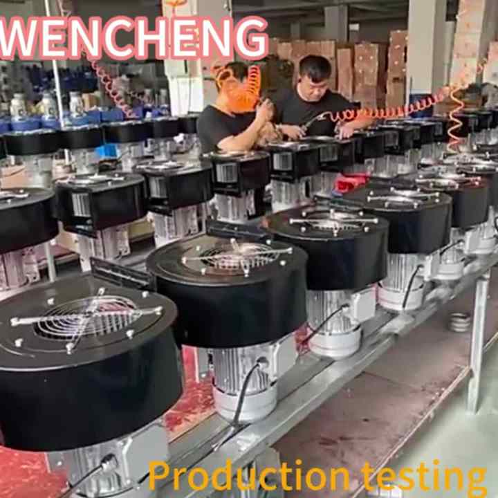 Industrial Centrifugal Fan Multi-wing Blower Low Noise High Temperature ...