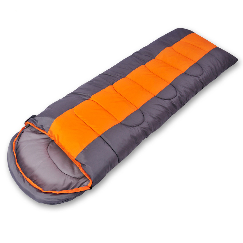 220cm Outdoor Waterproof Camping Sleeping Gear Lightweight Envelope Sleeping Bag 4 Season