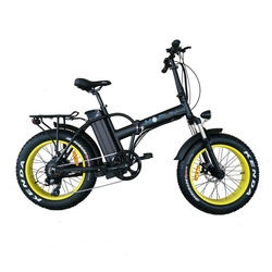 2019 Mofun 20inch 500W 750W 1000W fat tire folding electric bike from china factory MF-802