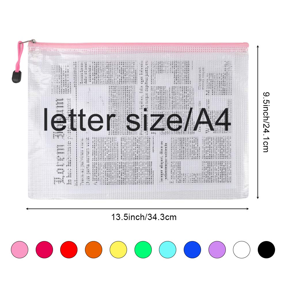 Пользовательский удобный пластиковый офисный дорожный мешок для хранения документов