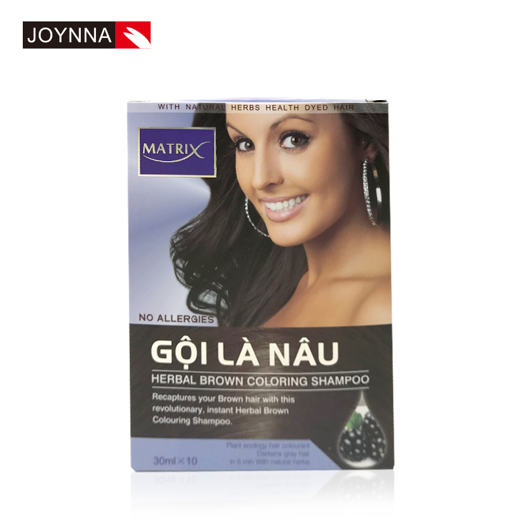 Лидер продаж! Краска для волос коричневый шампунь для умывания коричневый краска для волос