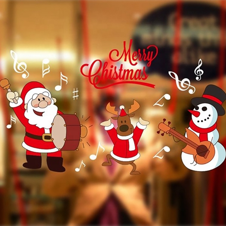 Прозрачные наклейки для окон с УФ-принтом