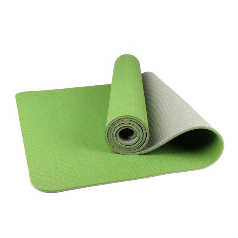 Персонализированные экологически чистые коврики для йоги, пилатеса, 6 мм, оптом