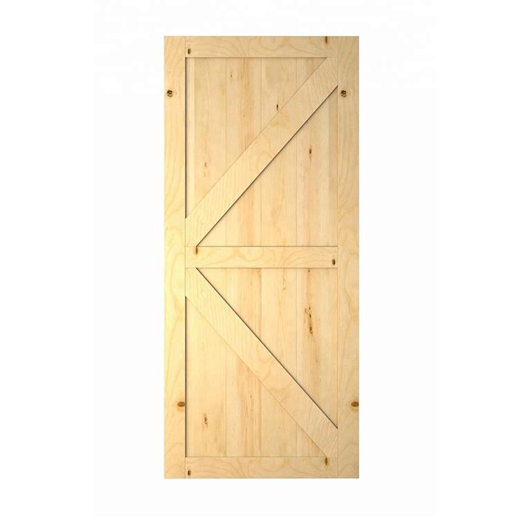 باب الحظيرة خشبي داخلي مقسم منزلي بسيط الطراز مع طقم أجهزة ، فندق باب الحظيرة منزلق