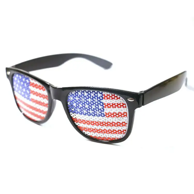 Osun Fancy Dress Glasses British America US UK Flag Party Glasses Novelty Sunglasse 