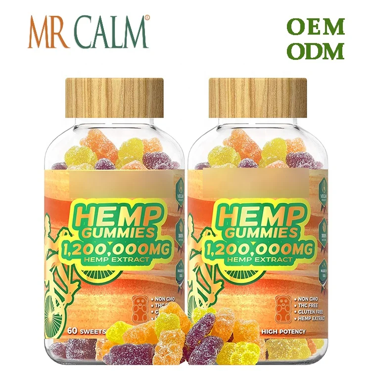 Gummies CBD с маслом CBD натуральные конопляные конфеты CBD Gummies большие добавки для боли тревога стресс спокойное настроение