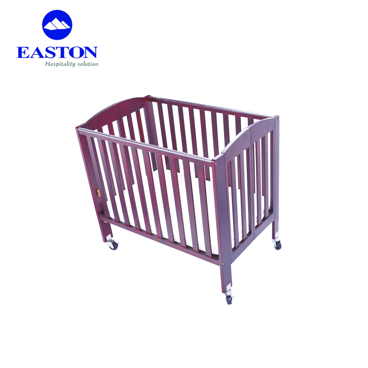 mahogany baby cot