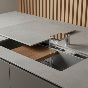 9 Next-Gen Waterfall Kitchen Sink Ideas Defining 2026 Kitchens
