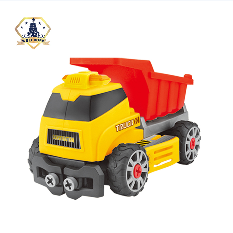 7 в 1 разобрать игрушки, стволовых обучения Развивающие игрушки DIY строительный автомобиль игровой набор инженерных строительных игрушек