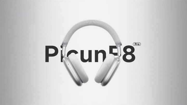 Picun F8ProオーバーイヤーANCENCヘッドセットBluetooth