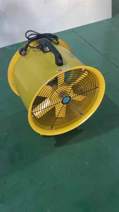 24 Inch 600mm Aluminum Blade High Speed Industrial Fan