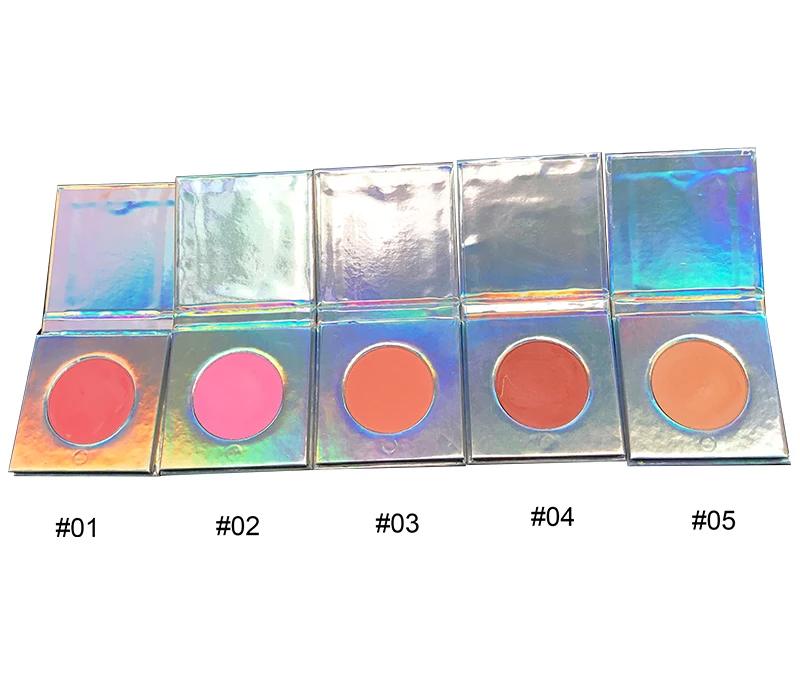 Нюдовая натуральная косметика бронзер румяна палитра частная марка Румяна для лица Румяна