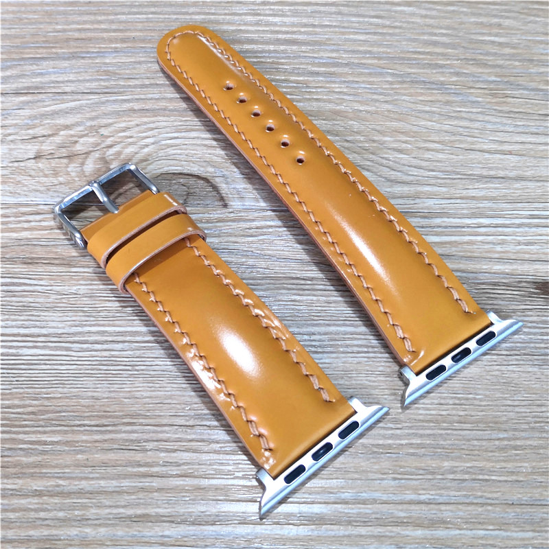 Custom New Jubilee Corridor Leather Watch Strap
