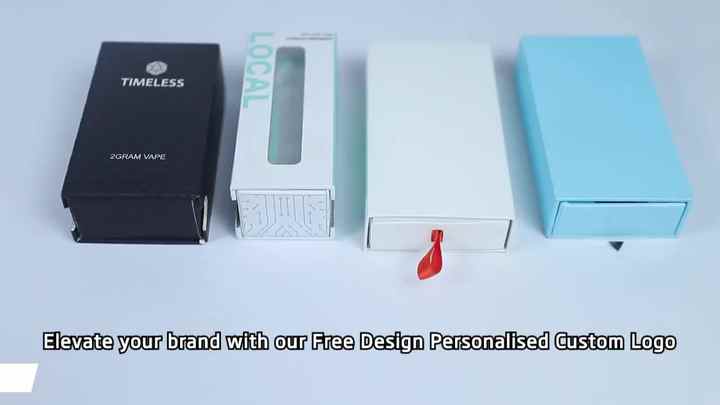 Wholesale Custom Packwoods Disposable Cartridge 2G Device Magnetic  Cardboard Paper Boxes Packaging 1g Empty Carts Packaging Box