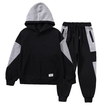 Guiping Texhood Cross Teen Hooded Sweate Sweatshirt Black