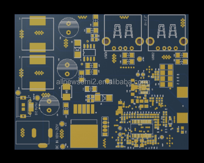 Apple mobile wireless charging module Xiaomi mobile phone 5v3a2 Port USB wireless charging module
