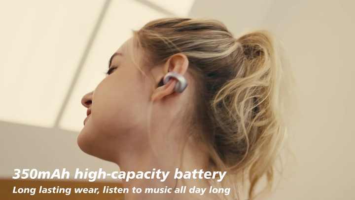 Remax Open Ear Clip on Earbuds Lightweight Sweatproof