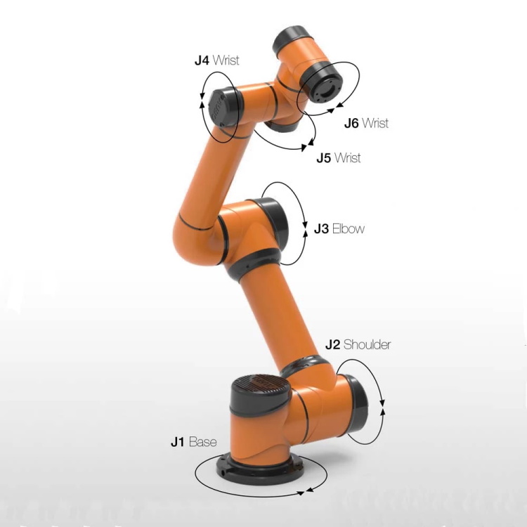 Автоматическая 6Dof промышленная роботизированная рука 10 кг полезная нагрузка Кобот Робот Коллаборативный робот