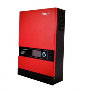 Vmaxpower 3KW 24V 5KW 48V working without battery off Hybrid solar power inverters price voltronic VM inverter for solar system