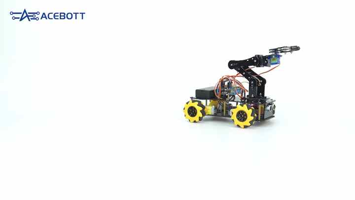 ACEBOTT OEM Stem Education Robot Arm Car Set Kids Learning DIY ACE Code ...