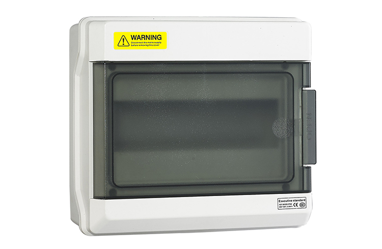 Top quality 219*200*100mm 9 way plastic electrical enclosure power distribution board mcb box