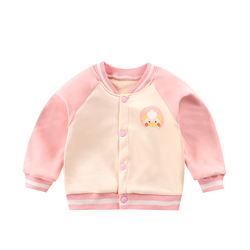 High quality Children Korean Style Baseball Coat Creative Kid Zipper Jacket Fashion Boy Casual Warm Keeping Coat