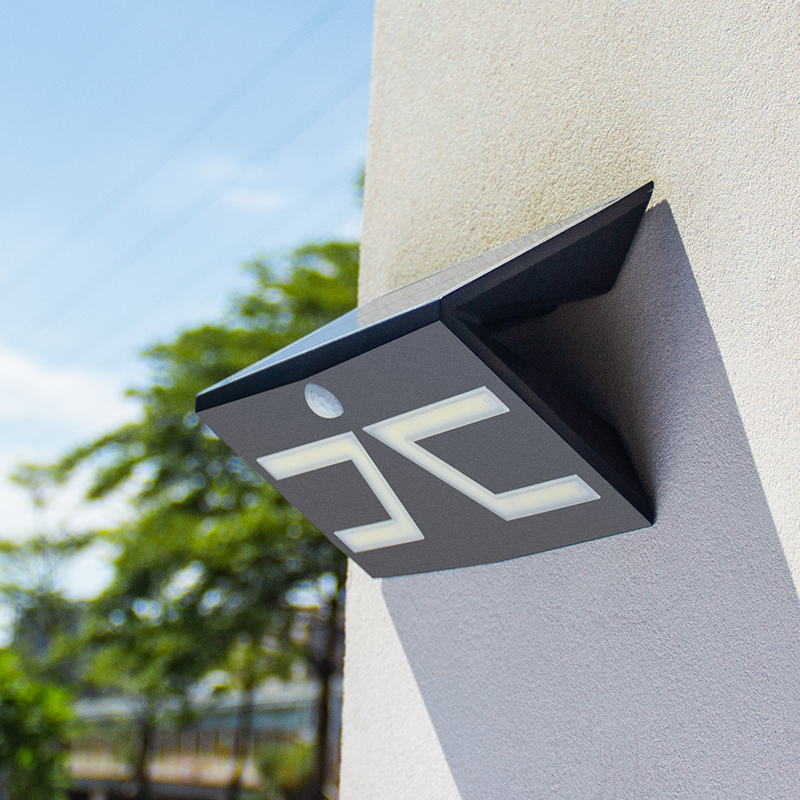 Solar Wall Light Amazon Hot Sales Energy Saving LED Solar Wall Light