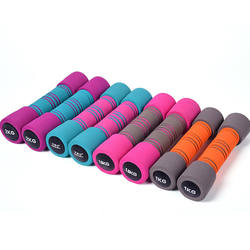 Colored  mini comfortable dumbbell for ladies