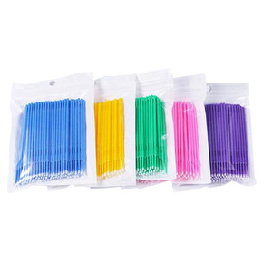 CE Approved Single-Head Colorful Disposable Dental Microbrush With Logo CE Approved Single-Head Colorful Disposable Dental Microbrush With Logo