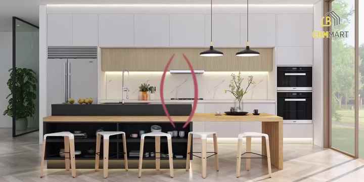 CBMmart Modular Kitchen Cabinets Ready to Assemble Custom Modern Villa ...