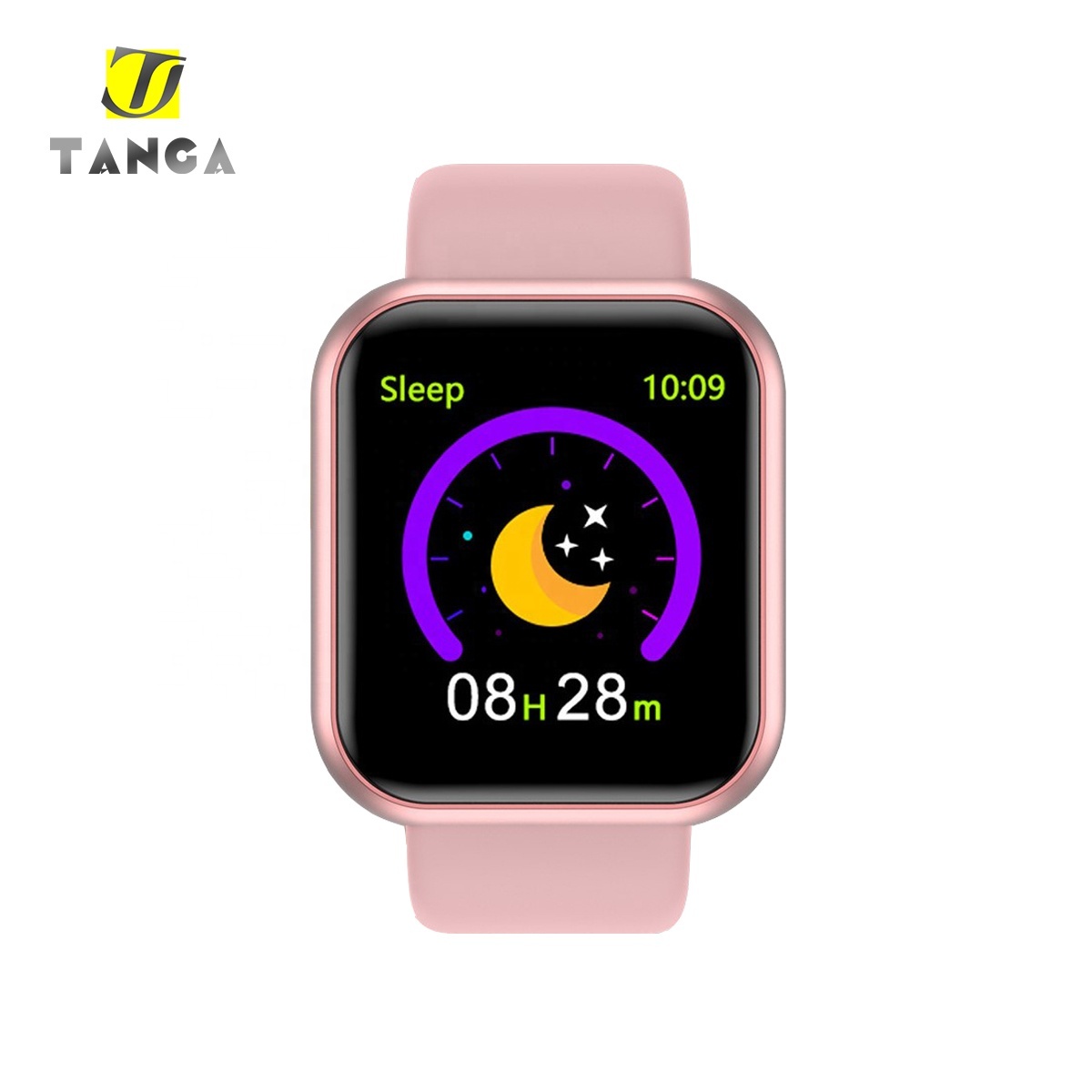 2021 New T500 T5 X7 W46 Wholesale Temperature Measurement Ecg Monitoring Blood Oxygen Y68 Smart Watch Sport Watch