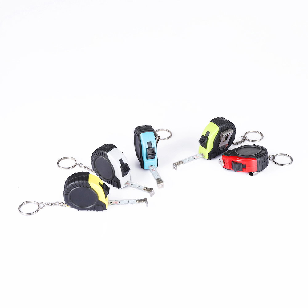 Custom Logo Mini Small 2M/6ft Tape Measure with Keychain