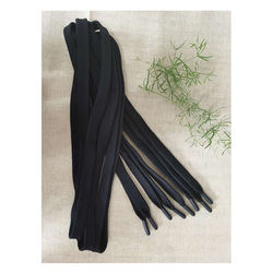 The Most Fashionable Colorful Black  No Tie Shoelaces