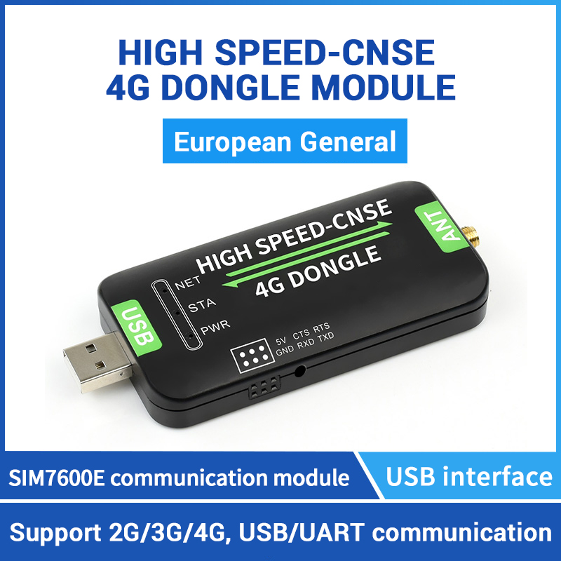 USB UART通信付き高速4Gドングルモジュール 複数のバンドLTECAT1SIM7600EスモールモジュールLTEサポート高速10Mbps