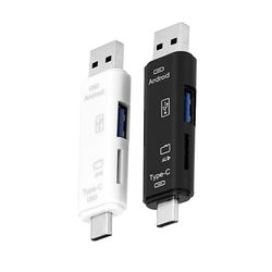 LC-047 USB 3.1 Micro SD TF Card Reader High Speed Memory OTG Card Reader for Laptop Computer mobile phone