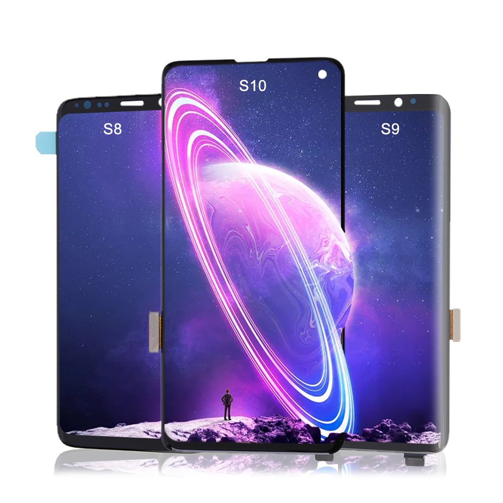 OEM OLED-экран с рамкой для Samsung Galaxy S8 S8 Plus S9 S9 Plus S10 S10e S20 Plus, ЖК-дисплей AMOLED Elekworld, замена дисплея