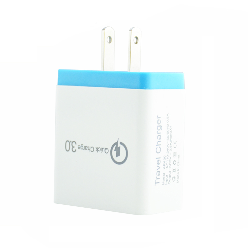 Сетевое зарядное устройство SIPU с 3 портами usb type-c и поддержкой быстрой зарядки