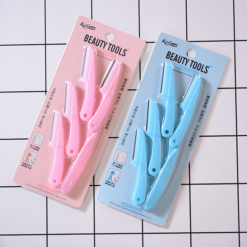 Косметические инструменты для макияжа от частного бренда 3 шт./компл. триммер для бровей о стрижках и бритвах для бровей