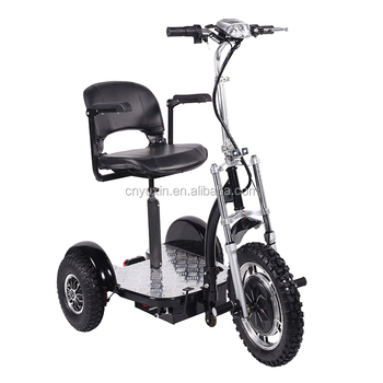 patinete eléctrico con tres ruedas